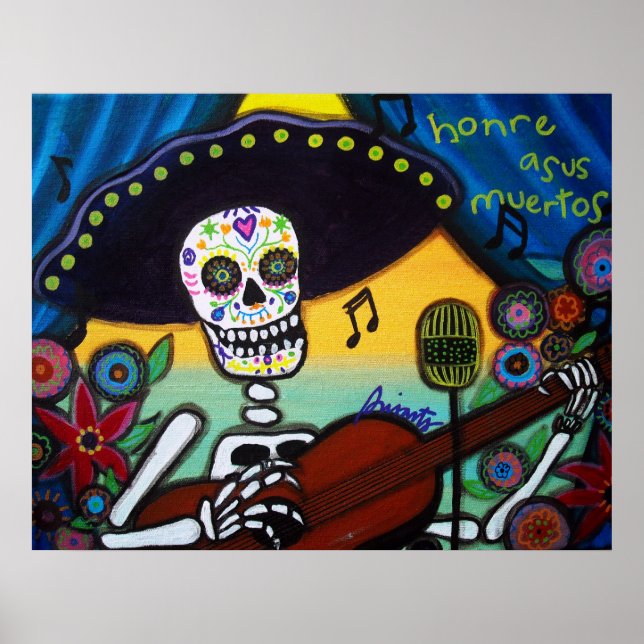 HONRE ASUS MUERTOS SERENATA POSTER (Front)