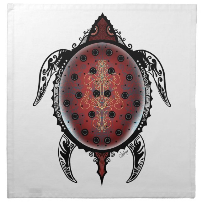 Honu Cloth Napkin (Front)