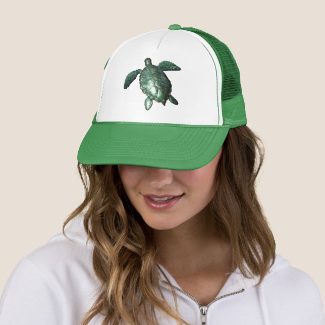 Honu - Green Sea Turtle Trucker Hat (In Situ)