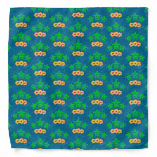 Honu Hawaiian Tribal Green Sea Turtles Bandana