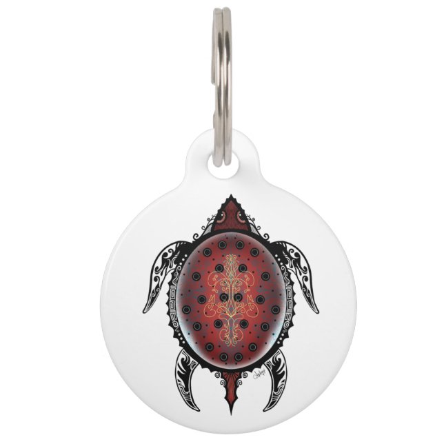 Honu Pet ID Tag (Front)