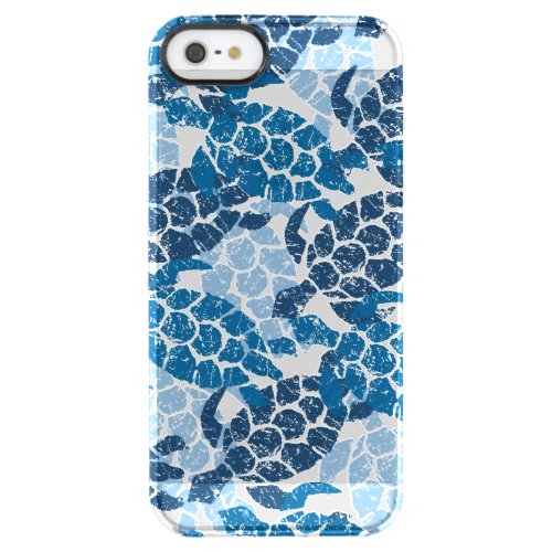 Honu Sea Turtle Hawaiian Aloha _ Indigo Clear iPhone SE55s Case