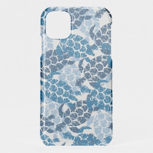 Honu Sea Turtle Hawaiian Aloha _ Indigo iPhone 11 Case