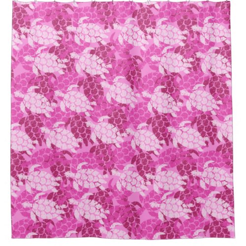 Honu Sea Turtle Hawaiian Aloha Shower Curtain