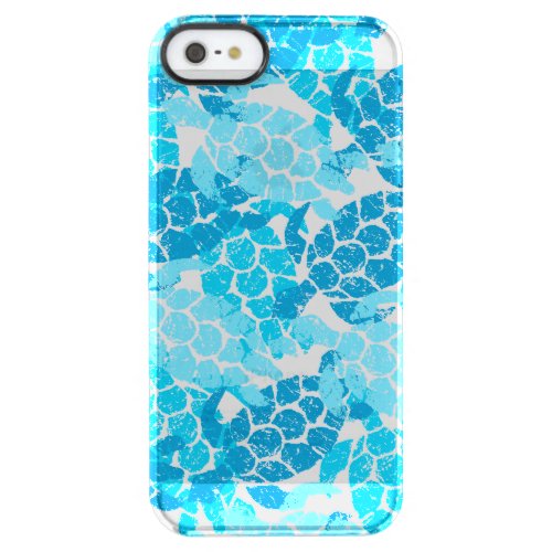 Honu Sea Turtle Hawaiian Aloha  _ Turq Clear iPhone SE55s Case