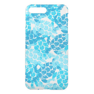 Honu Sea Turtle Hawaiian Aloha - Turq iPhone 8 Plus/7 Plus Case