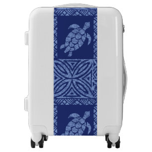 Honu Tapa Hawaiian Primitive Turtle Luggage