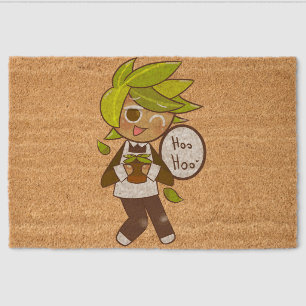 Hoo Hoo herb cookie Fiber Doormat