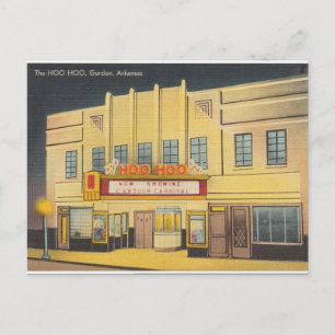 Hoo Hoo Theater, Gudon, Arkansas Postcard