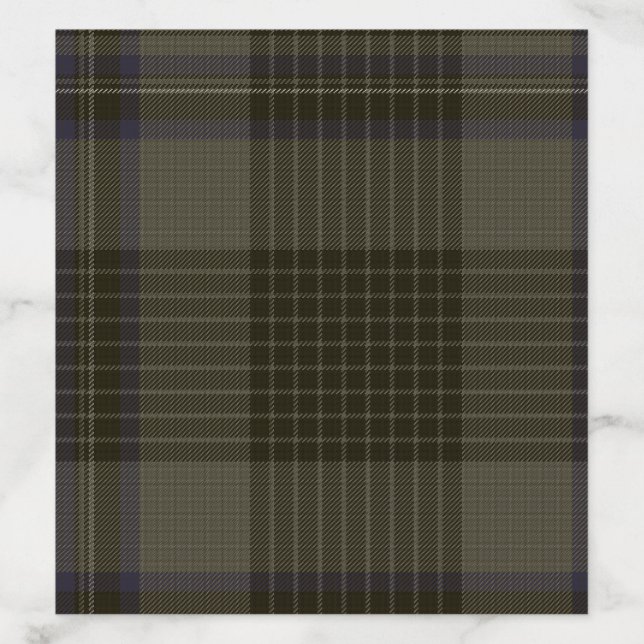 Hood Clan Tartan Envelope Liner (Design)