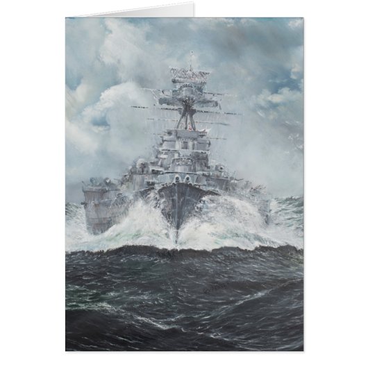 Hood heads for Bismarck 23rdMay 1941. 2014 (Front)