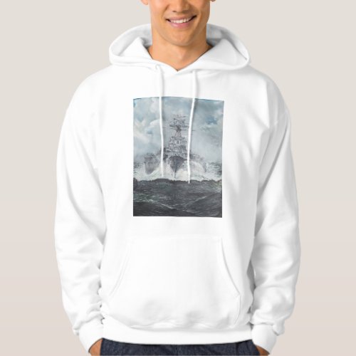 Hood heads for Bismarck 23rdMay 1941 2014 Hoodie