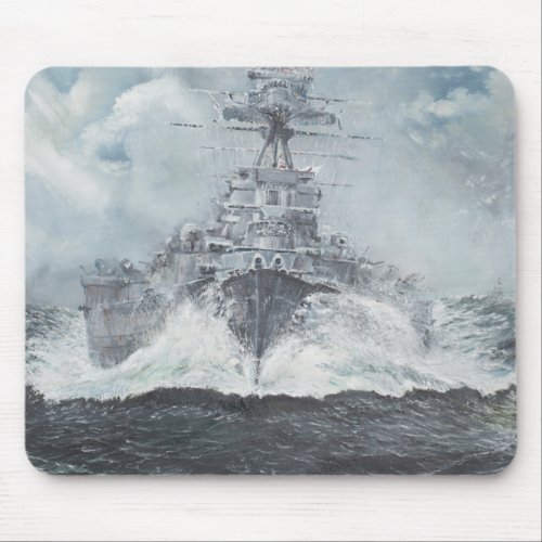 Hood heads for Bismarck 23rdMay 1941 2014 Mouse Pad
