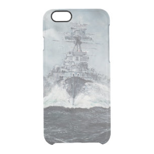 Hood heads for Bismarck 23rdMay 1941. 2014 Clear iPhone 6/6S Case