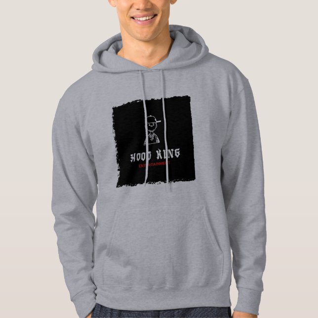 Hood King Ent. Hoodie for Music Promotion. (Front)