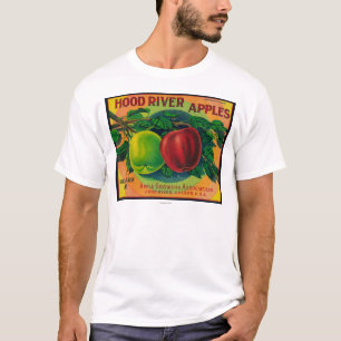 Hood River Apple Crate LabelHood River, OR T-Shirt