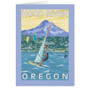 Hood River, ORWind Surfers & Kite Boarders Cards