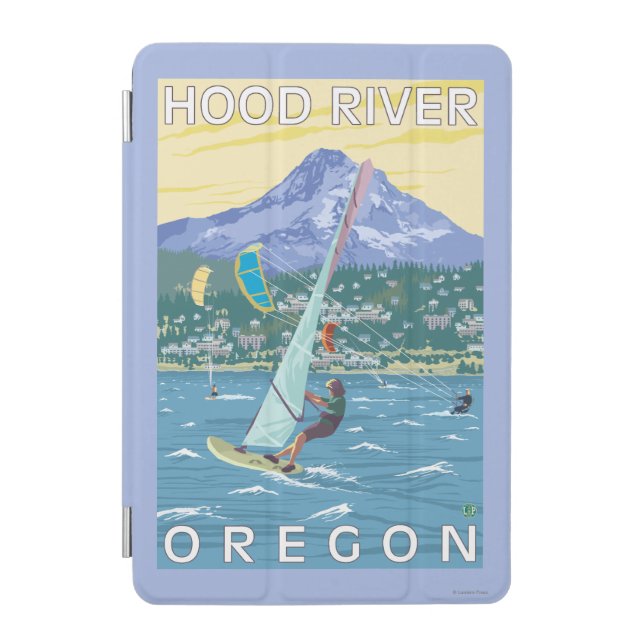 Hood River, ORWind Surfers & Kite Boarders iPad Mini Cover (Front)