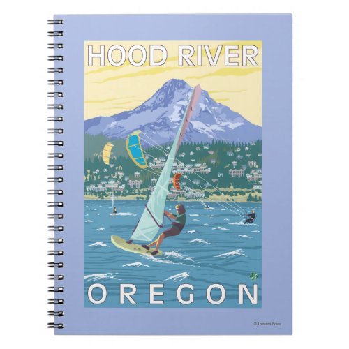 Hood River ORWind Surfers  Kite Boarders Notebook