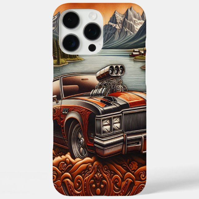 Hood Scoop Car in Natural Elegance Case-Mate iPhone Case (Back)
