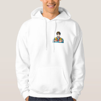 hood sweatshirt with manga security expert
