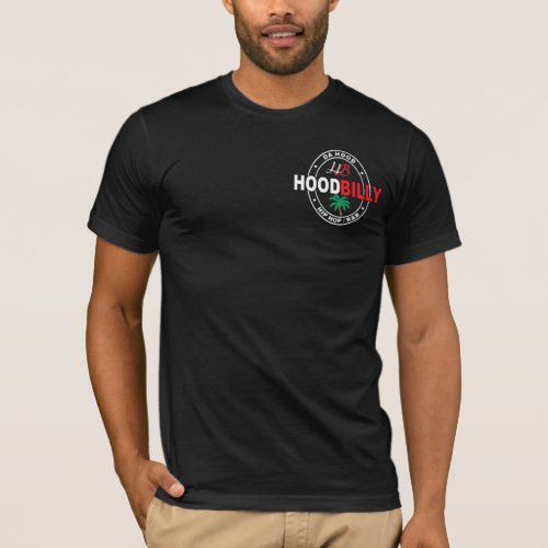 Hoodbilly Patch Logo Da Hood HipHopRB 2 T_Shirt
