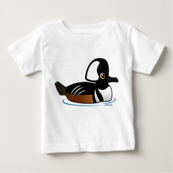 Hooded Merganser Baby Fine Jersey T-Shirt