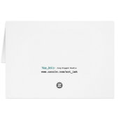 Hooded Merganser Cards (Back Horizontal)