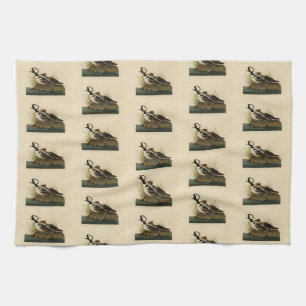 Hooded Merganser - from Audubon's Birds of America Kitchen Towel