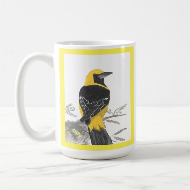 Hooded Oriole mug (Left)
