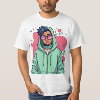 Hooded Street Vibe – Urban Cool Style Tee