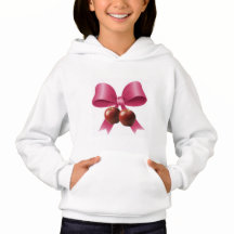 Hooded sweater Dulzura ribbons