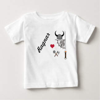Hooded sweatshirt for a Viking hero Baby T-Shirt