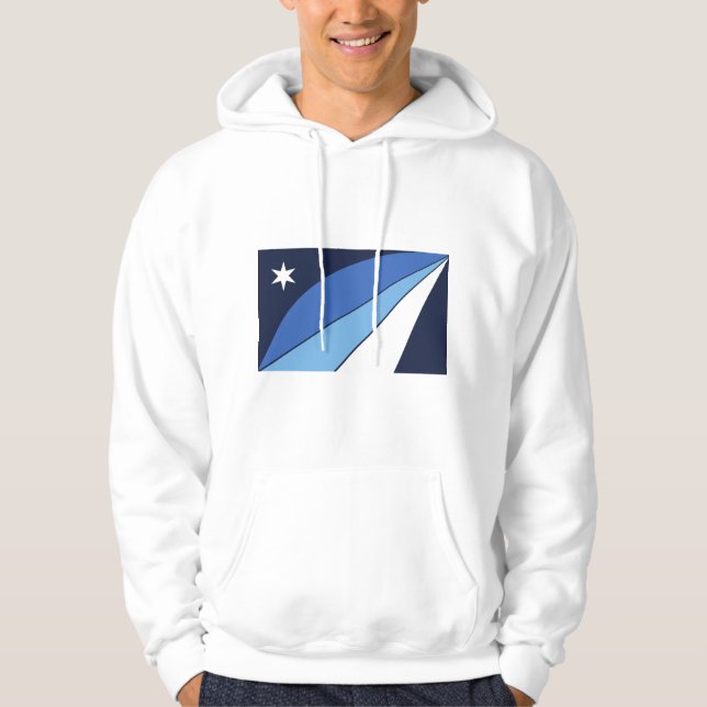 Hooded Sweatshirt with Flag of Columbia, SC (Front)