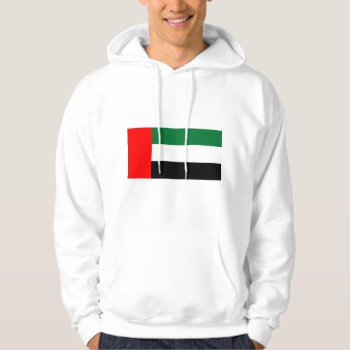 Hooded Sweatshirt with United Arab Emirates flag