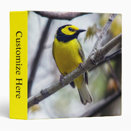 Hooded Warbler One Touch EZD™ Ring Avery Binder