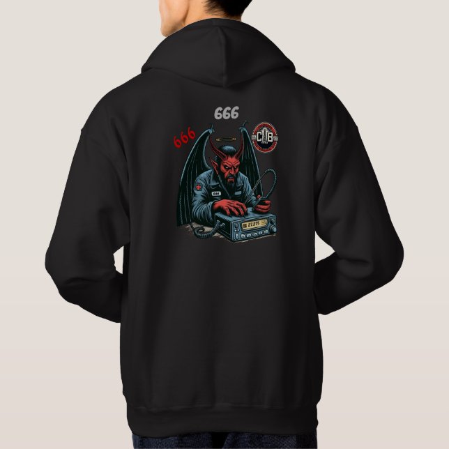 Hoodie 666 Artwork (Back)