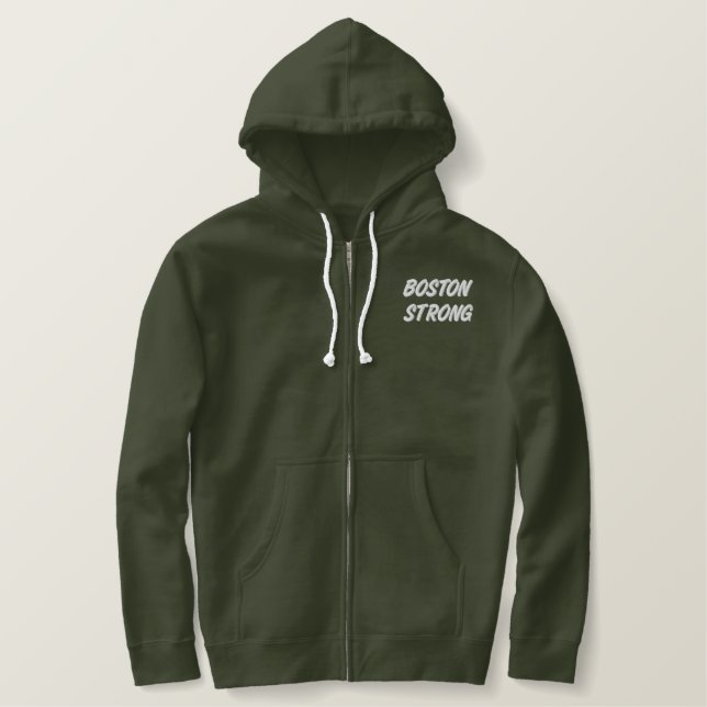 HOODIE BOSTON STRONG (Design Front)