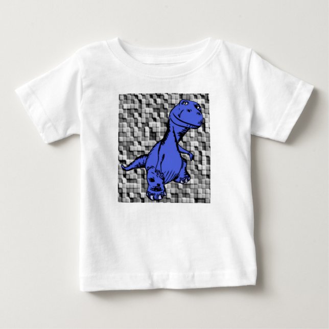 Hoodie Dinosaurs Toddlers Baby T-Shirt (Front)