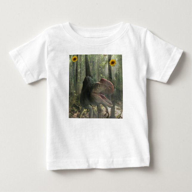 Hoodie Dinosaurs Toddlers Baby T-Shirt (Front)
