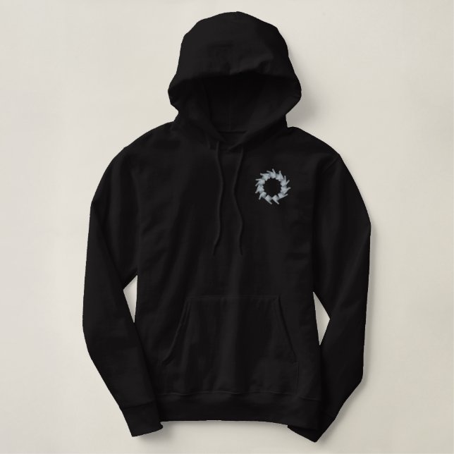 HOODIE EMBROIDERED MEN'S STYLE DESIGN (Design Front)