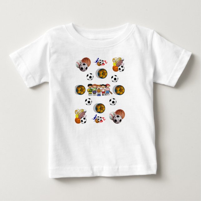Hoodie Football Sports Toddlers Baby T-Shirt (Front)