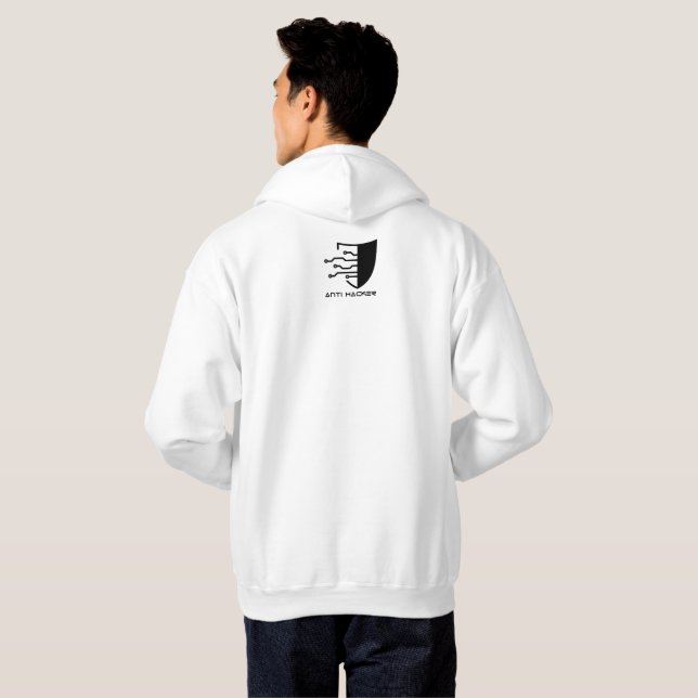 Hoodie for anti hacker (Back Full)