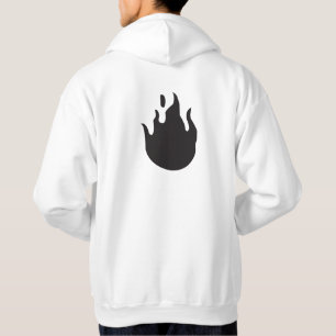 Hoodie Gang Hooded Sweatshirt in White