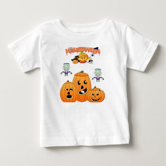Hoodie Halloween Toddlers Baby T-Shirt (Front)