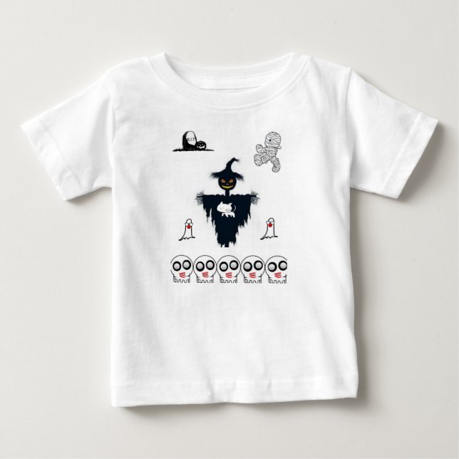 Hoodie Halloween Toddlers Baby T-Shirt (Front)