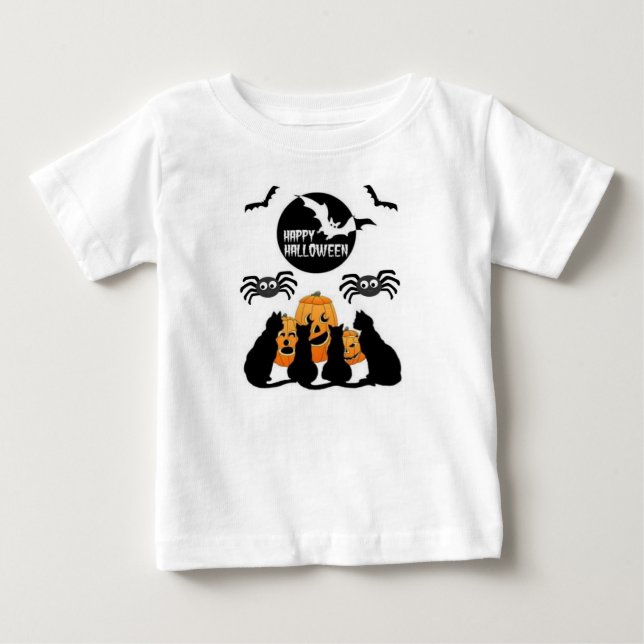 Hoodie Halloween Toddlers Baby T-Shirt (Front)