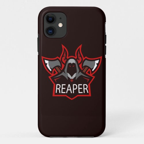 Hoodie Horned Reaper iPhone 11 Case