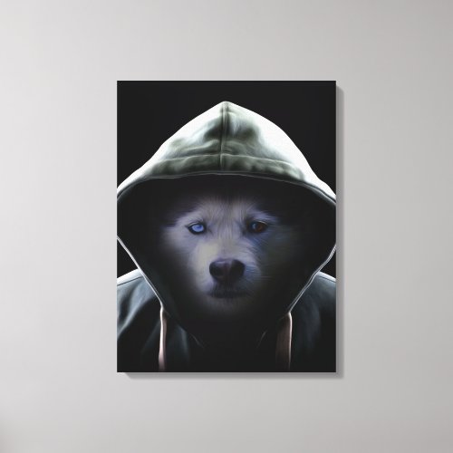 Hoodie Husky Canvas