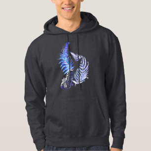 Hoodie New Zealand Fern Design